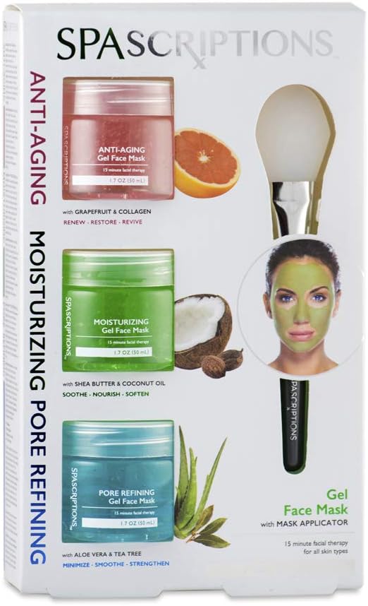 SPASCRIPTIONS GEL FACE MASK