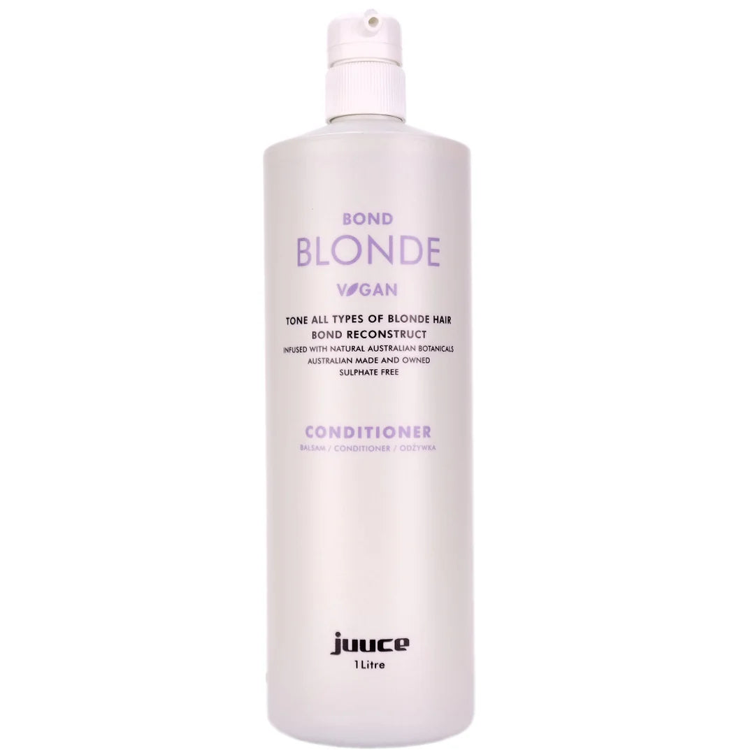 JUUCE SILVER BLONDE SHAMPOO CONDITIONER 1L DUO (pumps not included)