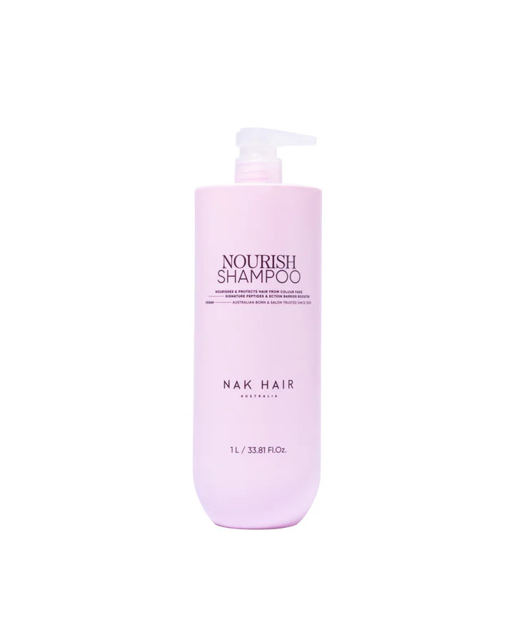 NAK 1L NOURISH SHAMPOO & CONDITIONER BUNDLE