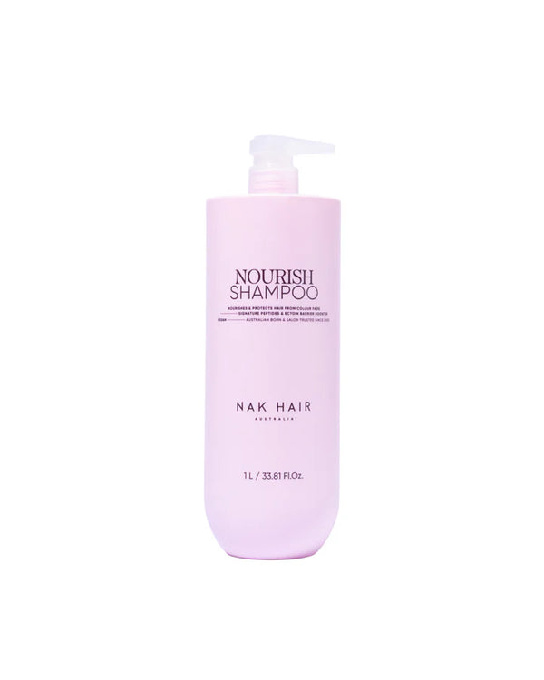 NAK 1L NOURISH SHAMPOO & CONDITIONER BUNDLE