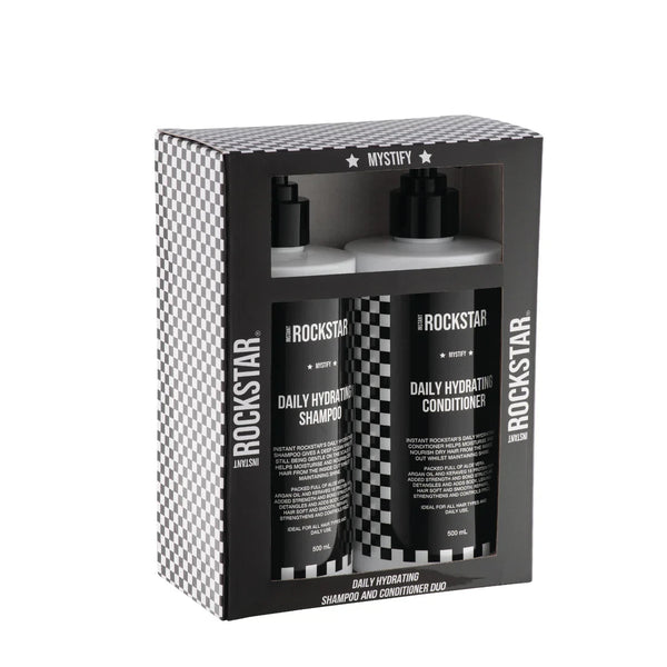 Instant Rockstar Mystify Hydrating Shampoo And Conditioner Duo Pack - 500ml