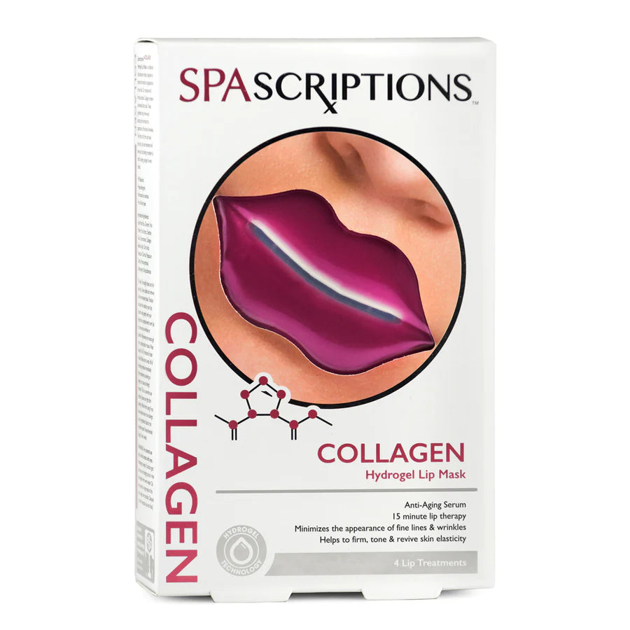 SPASCRIPTIONS HYDROGEL LIP MASK COLLAGEN