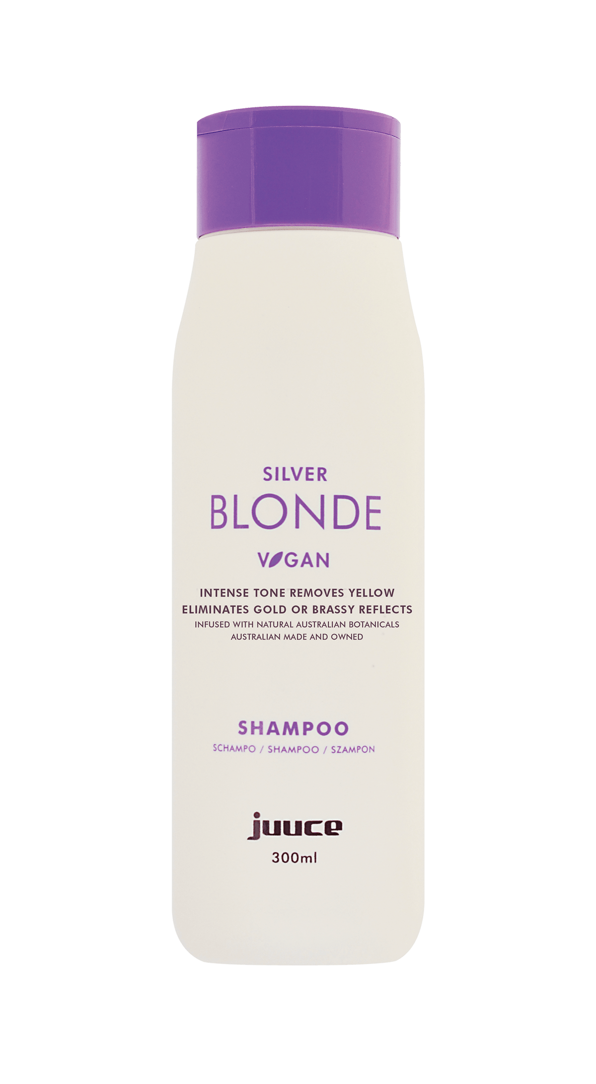 JUUCE SILVER BLONDE SHAMPOO (pumps not included)