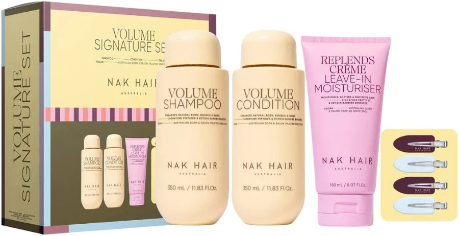 Nak Hair Signature Volume Trio Gift Pack