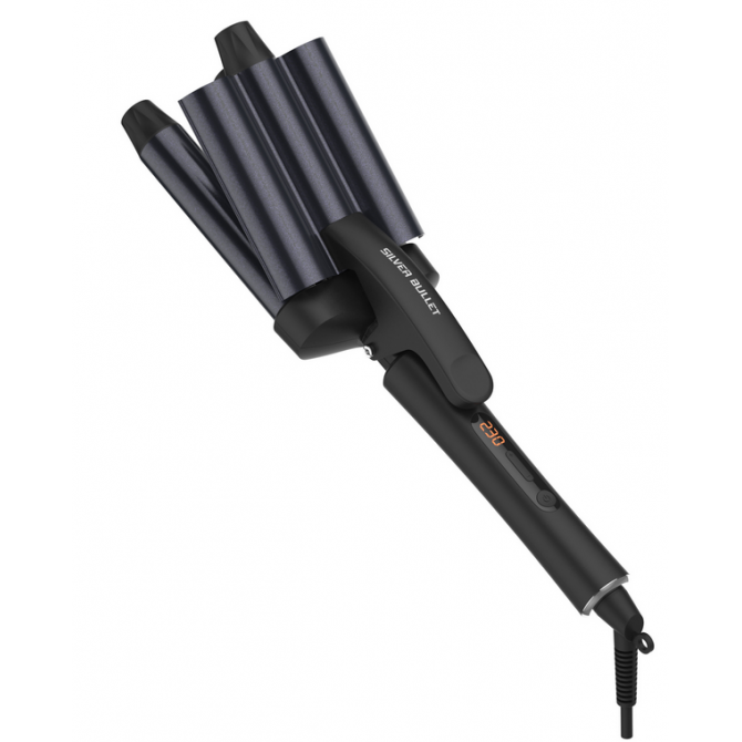 Silver Bullet Wonder Curl Triple Barrel Curling Iron