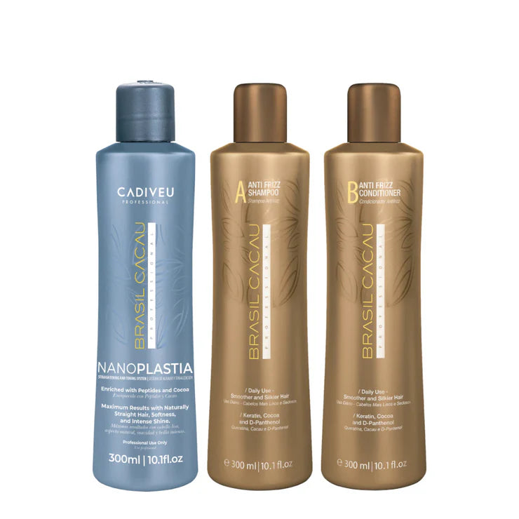Brasil Cacau Nanoplastia Treatment 300ml Kit