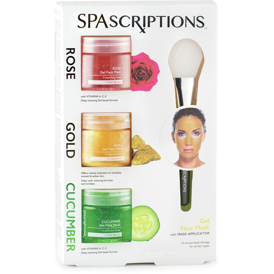 SPASCRIPTIONS GEL FACE MASK