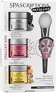 SPASCRIPTIONS METALLIC WASH OFF MASK