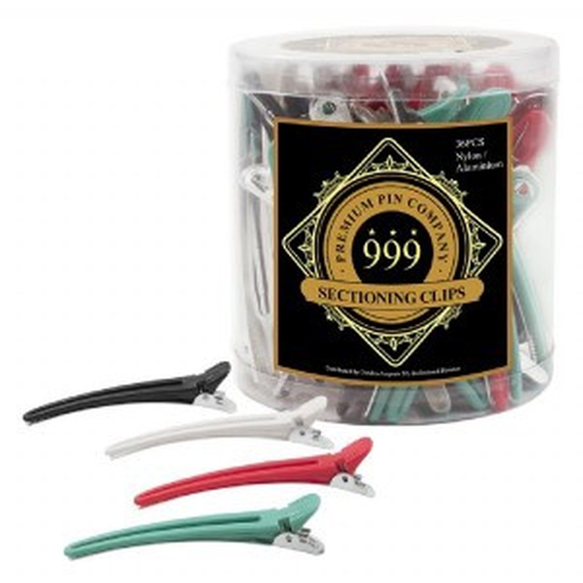 Premium Pin Company 999  Nylon/Aluminium Sectioning Clips 36pcs