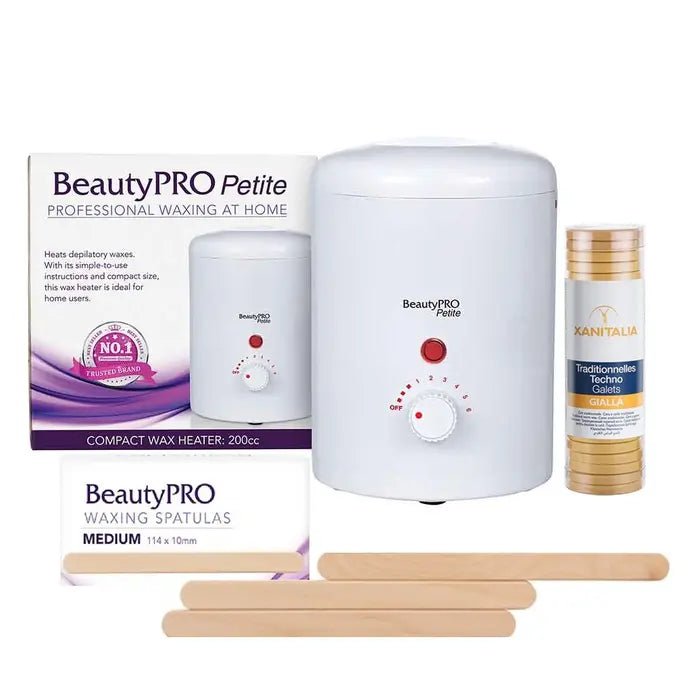 BEAUTY PRO PETITE 200 C- HOT WAX 3 PIECE STARTER KIT