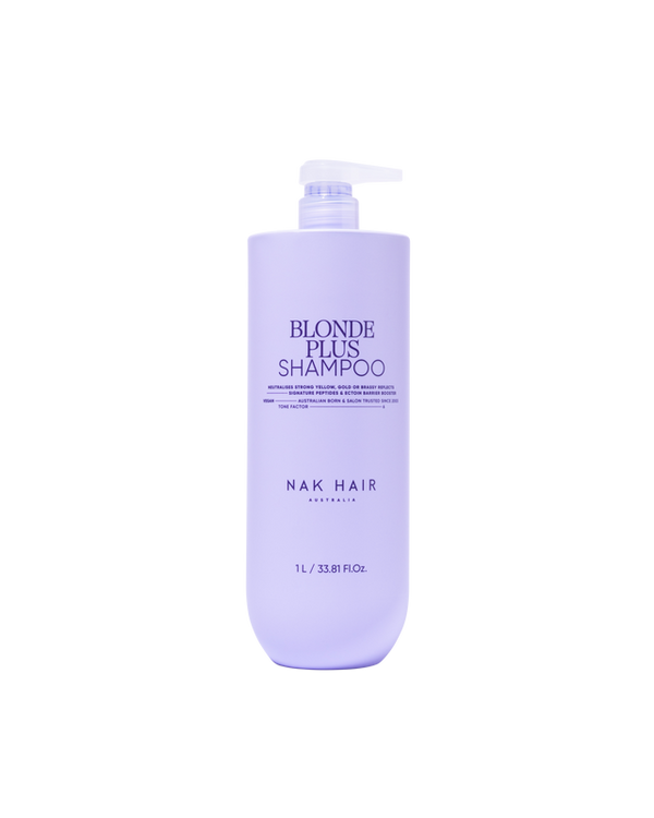 NAK 1L BLONDE PLUS SHAMPOO & ULTIMATE TREATMENT 1L BUNDLE