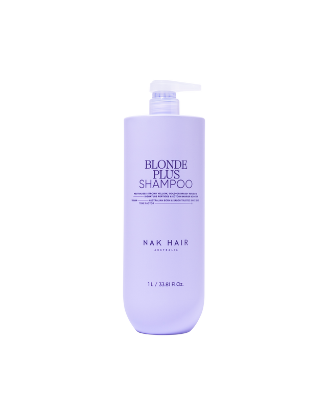 NAK 1L BLONDE PLUS SHAMPOO & ULTIMATE TREATMENT 1L BUNDLE