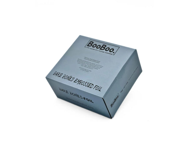BOOBOO Bare Bones classic Pop Up foil 12.5 cm x 27cm 15 microns 500 Sheets