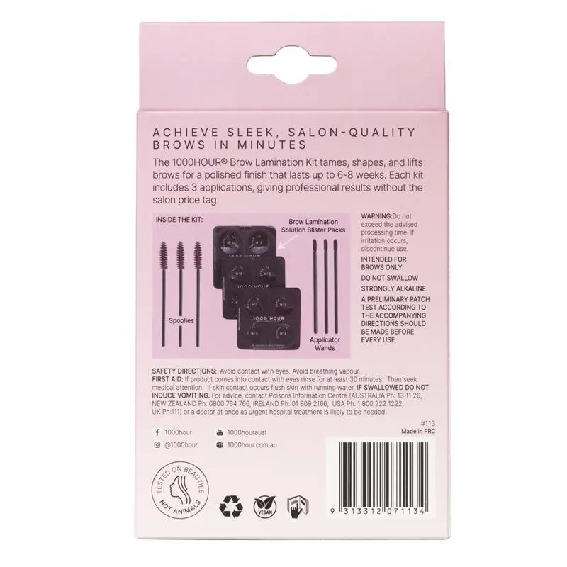 1000 HOUR BROW LAMINATION KIT