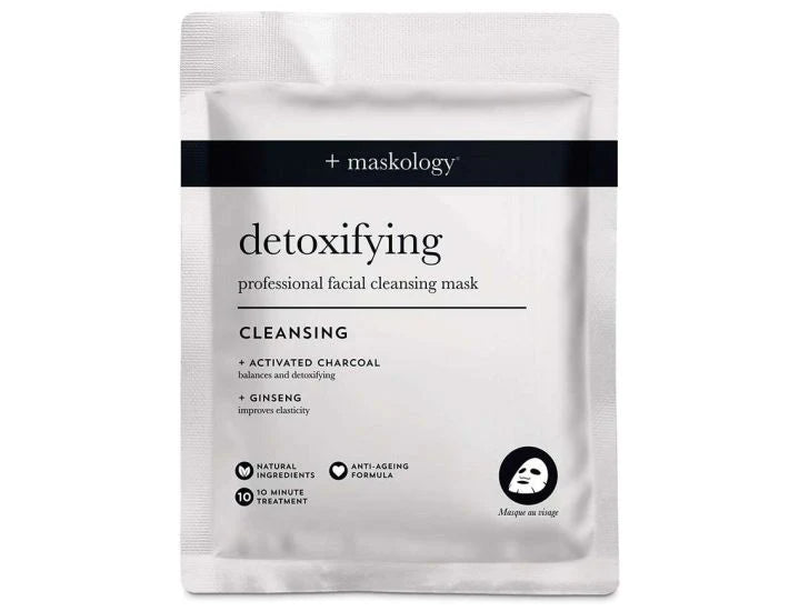 Maskology DETOXIFYING Professional Facial Cleansing Mask - 1 x Single Sachet