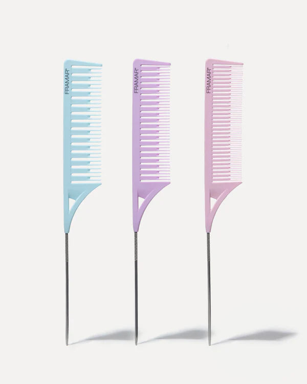 Framar Dreamweaver Highligting Combs Pastel 3pk