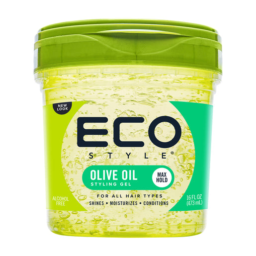 ECO STYLE ( OLIVE OIL- CURL & WAVE - ARGAN OIL) STYLING GEL
