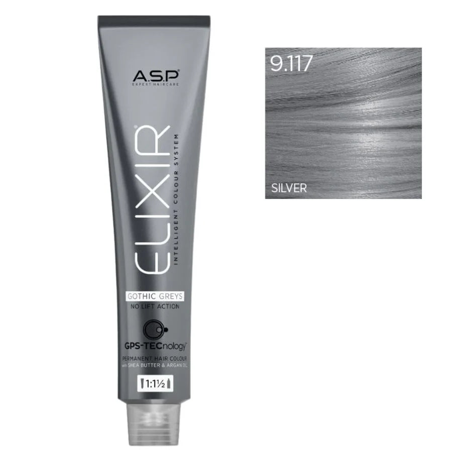 ELIXIR GOTHIC GREYS RANGE  Permanent Hair Colour