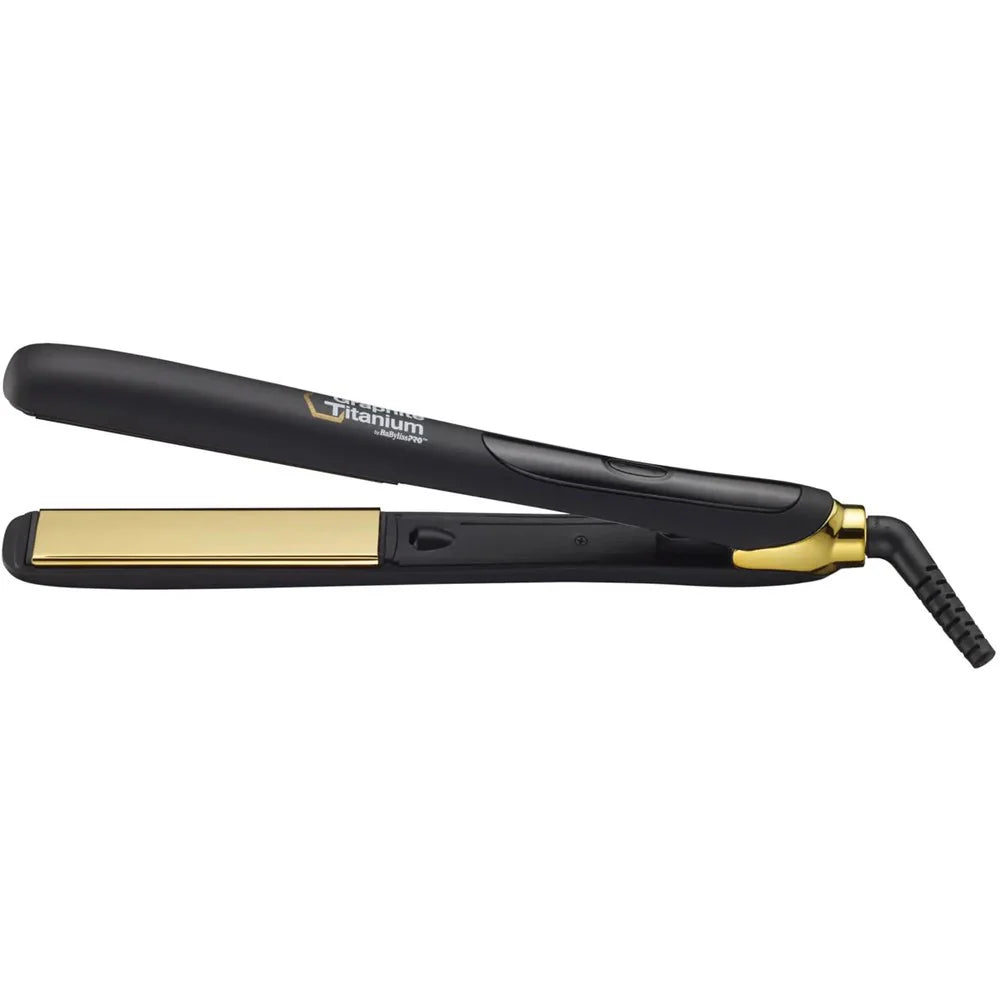 Graphite Titanium by BaBylissPRO Ionic Hair Straightener GRAPHITE + TITANIUM