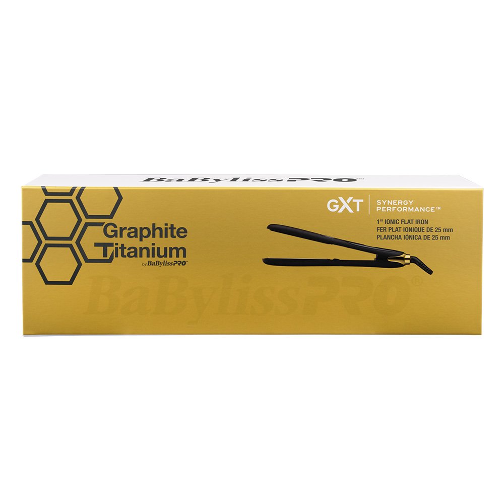 Graphite Titanium by BaBylissPRO Ionic Hair Straightener GRAPHITE + TITANIUM