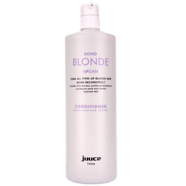 JUUCE SILVER BLONDE SHAMPOO CONDITIONER 1L DUO (pumps not included)