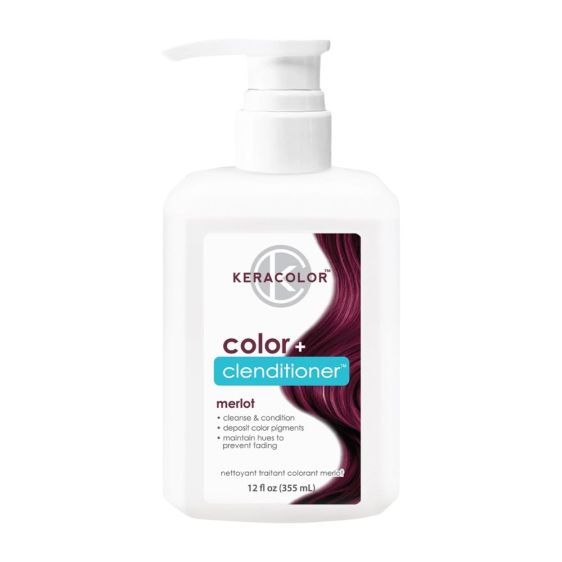 Keracolor Color Clenditioner Colour Shampoo Merlot 355ml