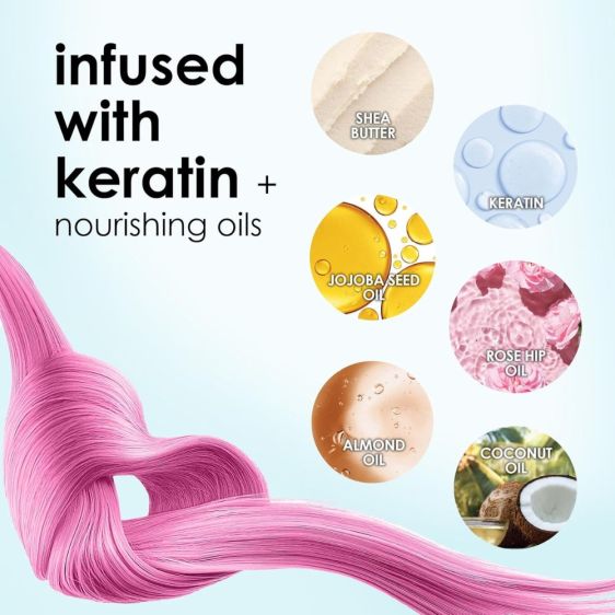Keracolor Color+ Clenditioner 355ml - Light Pink