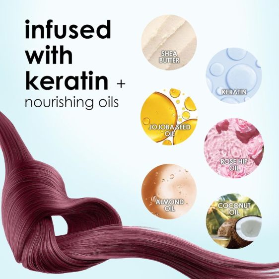 Keracolor Color Clenditioner Colour Shampoo Merlot 355ml