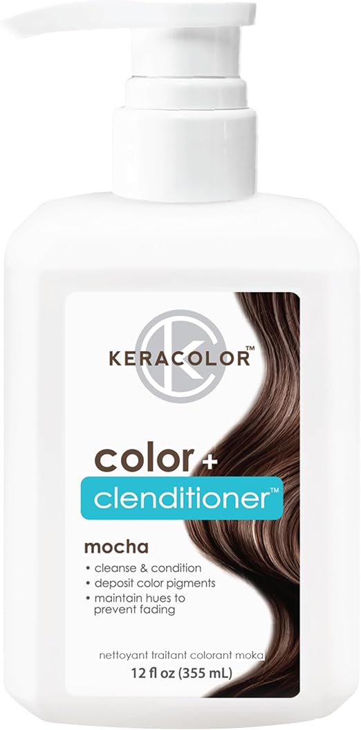 Keracolor Color Clenditioner Colour Shampoo 355ml - Mocha