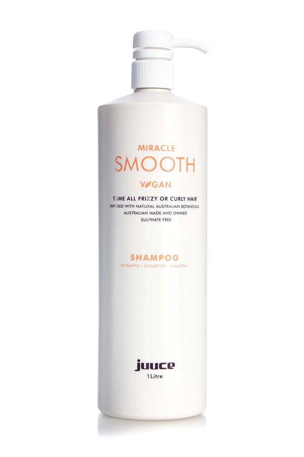 JUUCE MIRACLE SMOOTH SHAMPOO CONDITIONER 1 L DUO PACK (pumps not included)