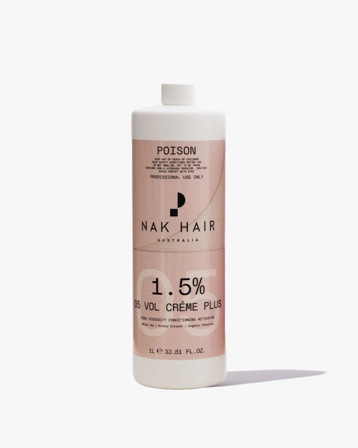 NAK 5 Vol Demi Activator 1.5% 1L PEROXIDE