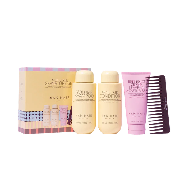 Nak Hair Volume Trio with Bonus Hair Signature Comb