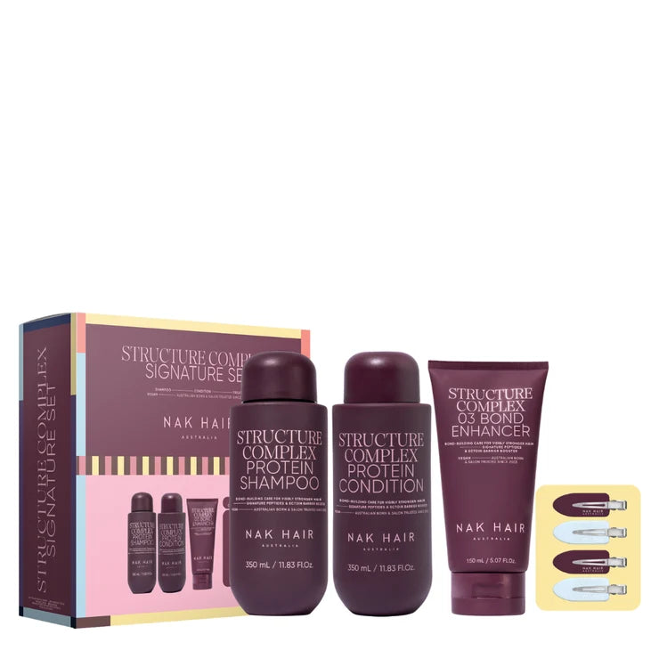 Nak Hair Signature Structure Complex Trio Gift Pack