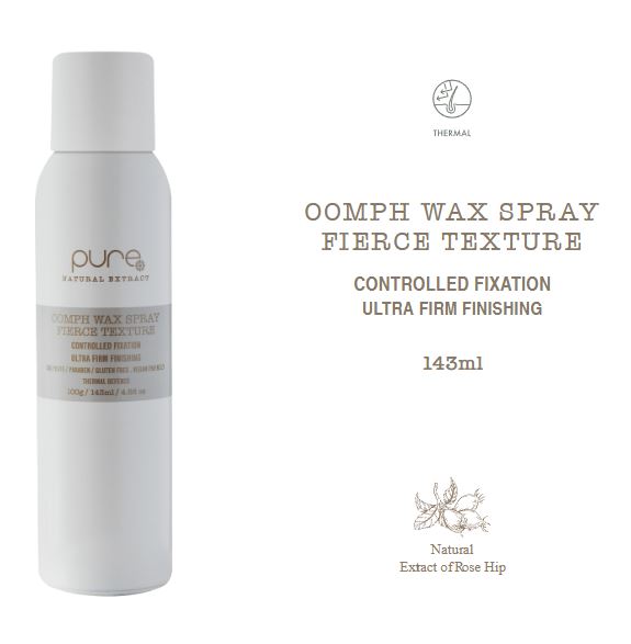 PURE OOMPH WAX SPRAY FIERCE TEXTURE