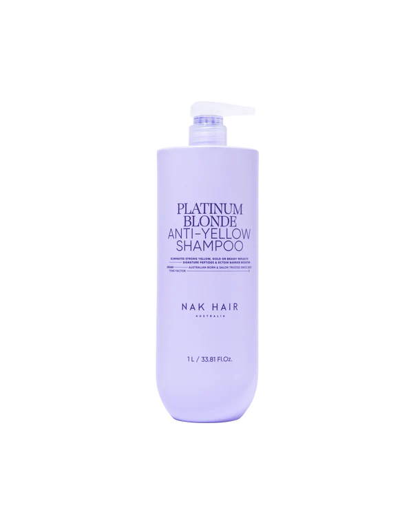 NAK 1L PLATINUM BLONDE SHAMPOO & ULTIMATE TREATMENT BUNDLE