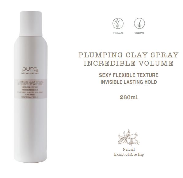 PURE PLUMPING CLAY SPRAY INCREDIBLE VOLUME