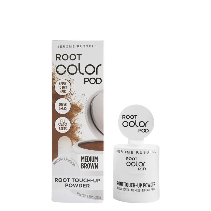 Jerome Russell Root Color Pod Root Touch Up Powder - Medium Brown 4g