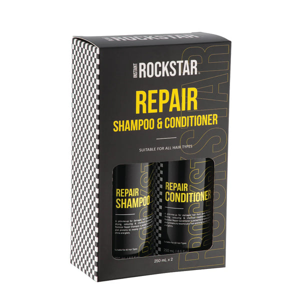 INSTANT ROCKSTAR Repair Shampoo & Conditioner Duo Pack - 2 X 250ML