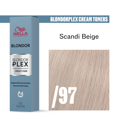 WELLA Blondorplex Cream Toner /97 Scandi Beige