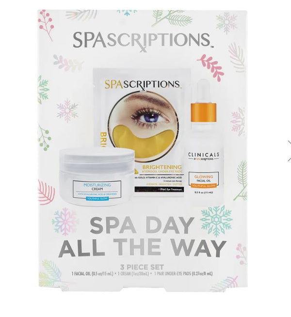 SPA SCRIPTIONS (SPA DAY ALL THE WAY) 3 PCE SET