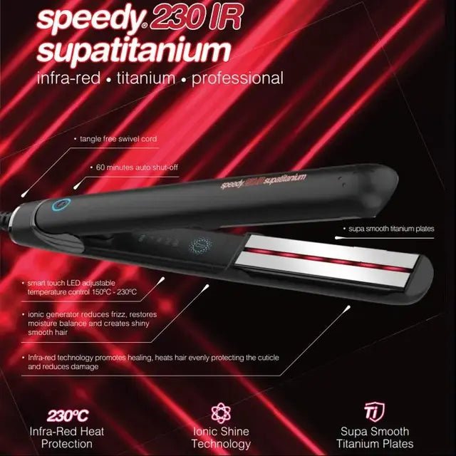 Speedy 230 IR Supatitanium Infar Red Straightener (SPECIAL)