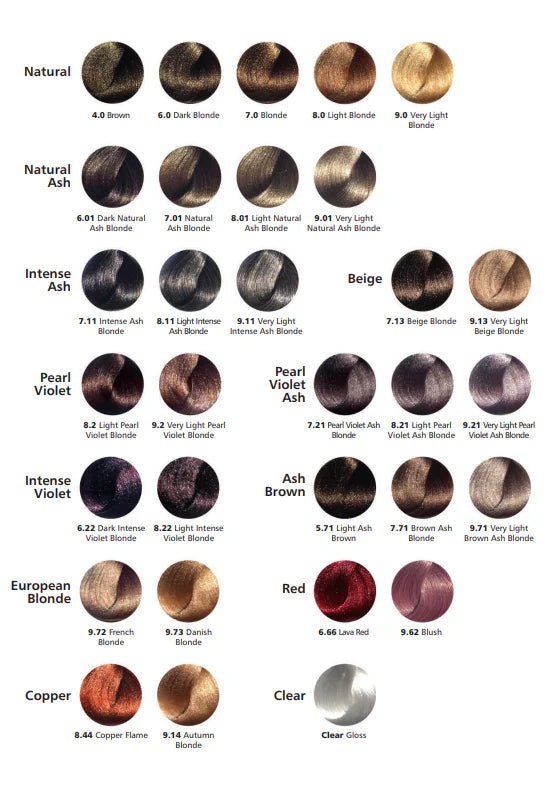 Hi Lift Professional True Shades Demi Permanent Colour