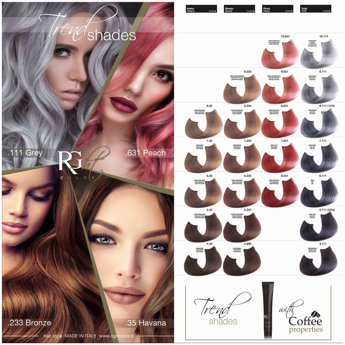 RG HAIR COLOUR  EXTRAS