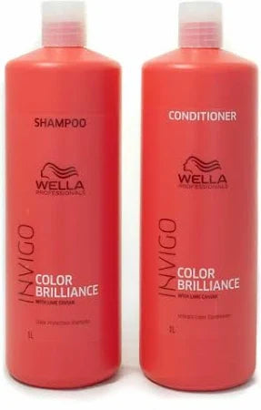 Wella Professionals Invigo Color Brilliance SHAMPOO / CONDITIONER BUNDLE 1000ml