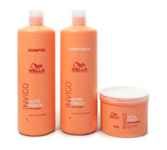 Wella Professionals Invigo Nutri-Enrich SHAMPOO ,CONDITIONER, MASK Trio Bundle