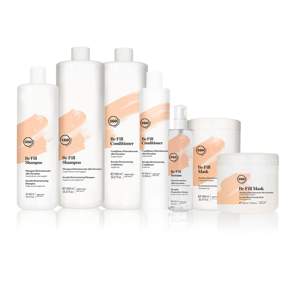 360 BE FILL SHAMPOO CONDITIONER SERUM BUNDLE