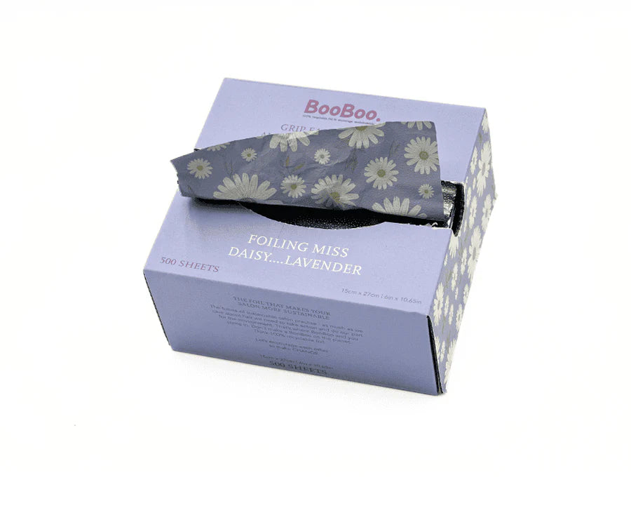 BOOBOO FOIL SPECIAL  BUY 3  CHOOSE A COLOUR FREE BOWL & BRUSH