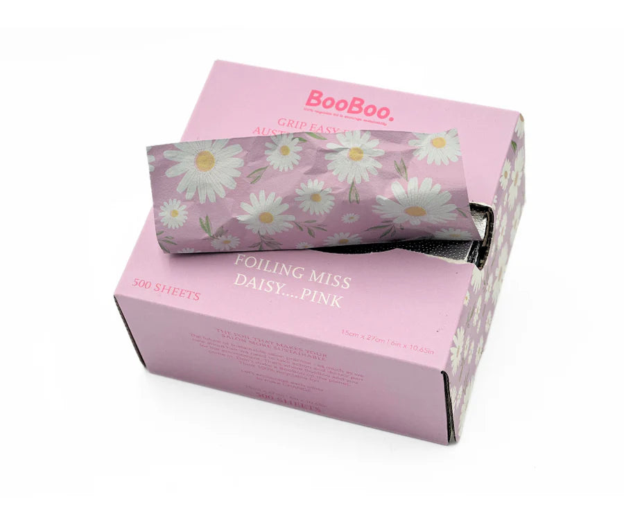 BooBoo Foil - DAISY Pop Up Pink 500 Sheets - Embossed