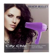 Silver Bullet City Chic Hair Dryer LILAC AND AQUA