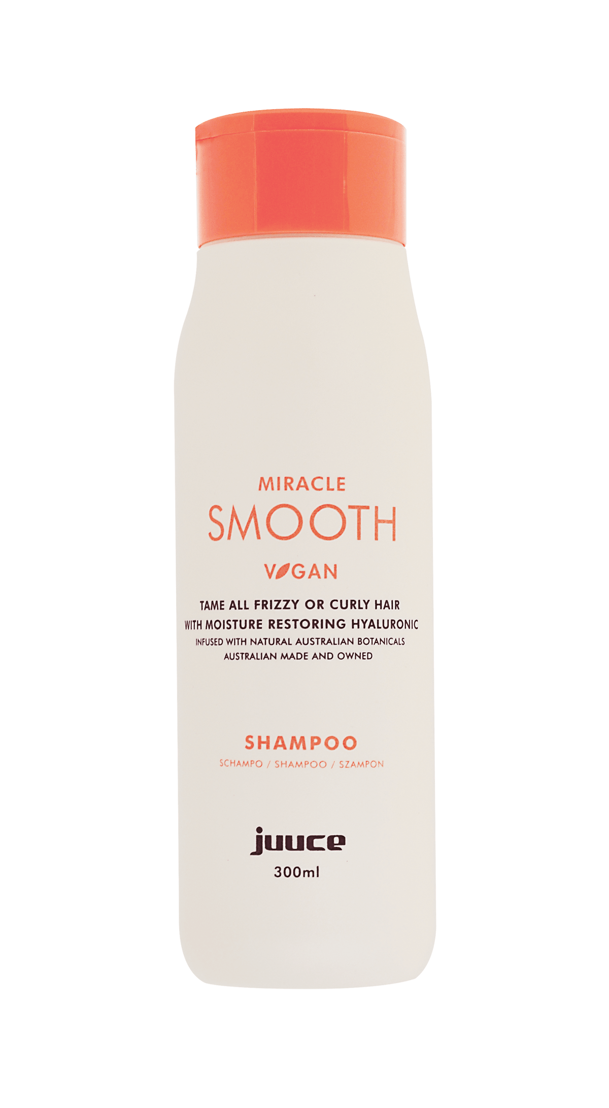 JUUCE MIRACLE SMOOTH SHAMPOO (pumps not included)